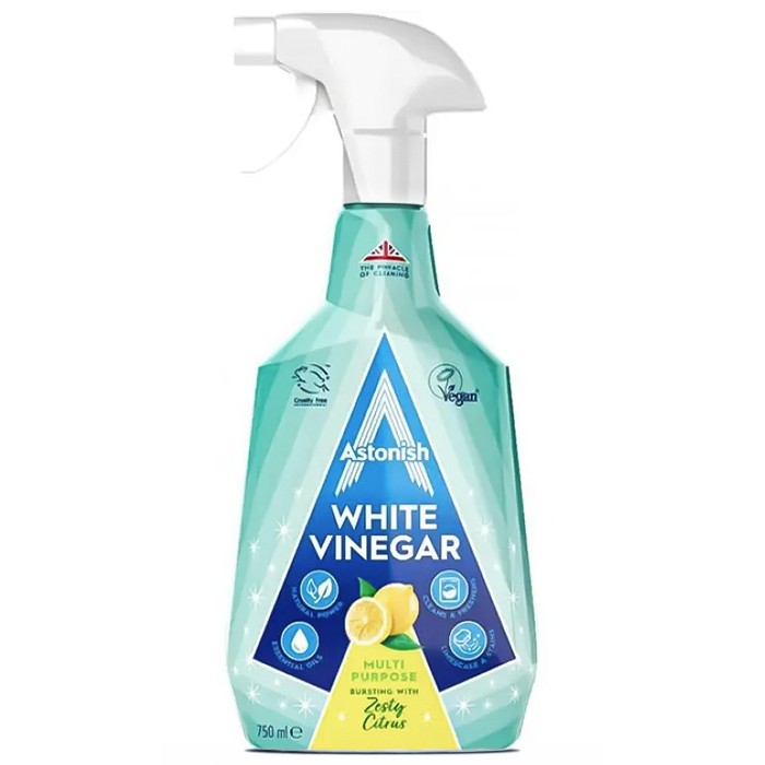 Універсальний очищувач Astonish Білий оцет Соковитий лимон, 750 мл (213685) - 